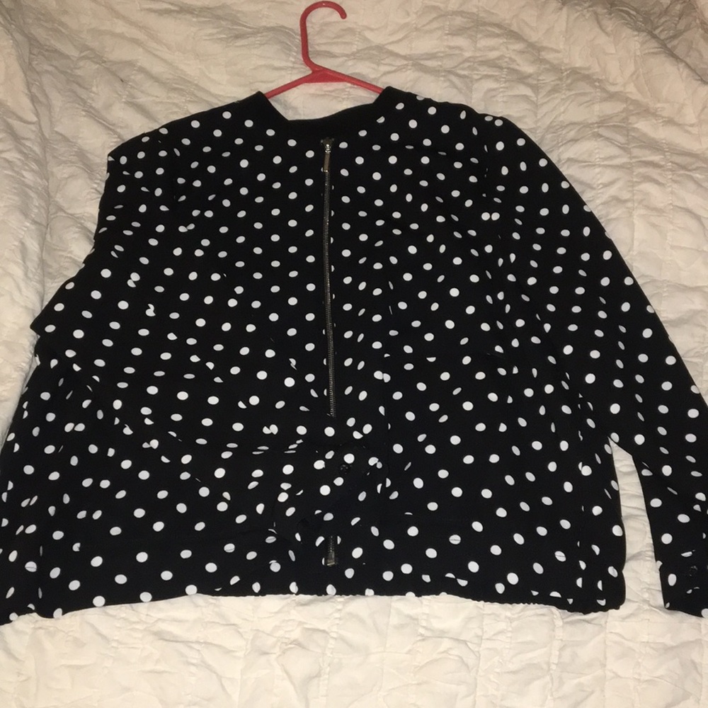 Polka dot jacket